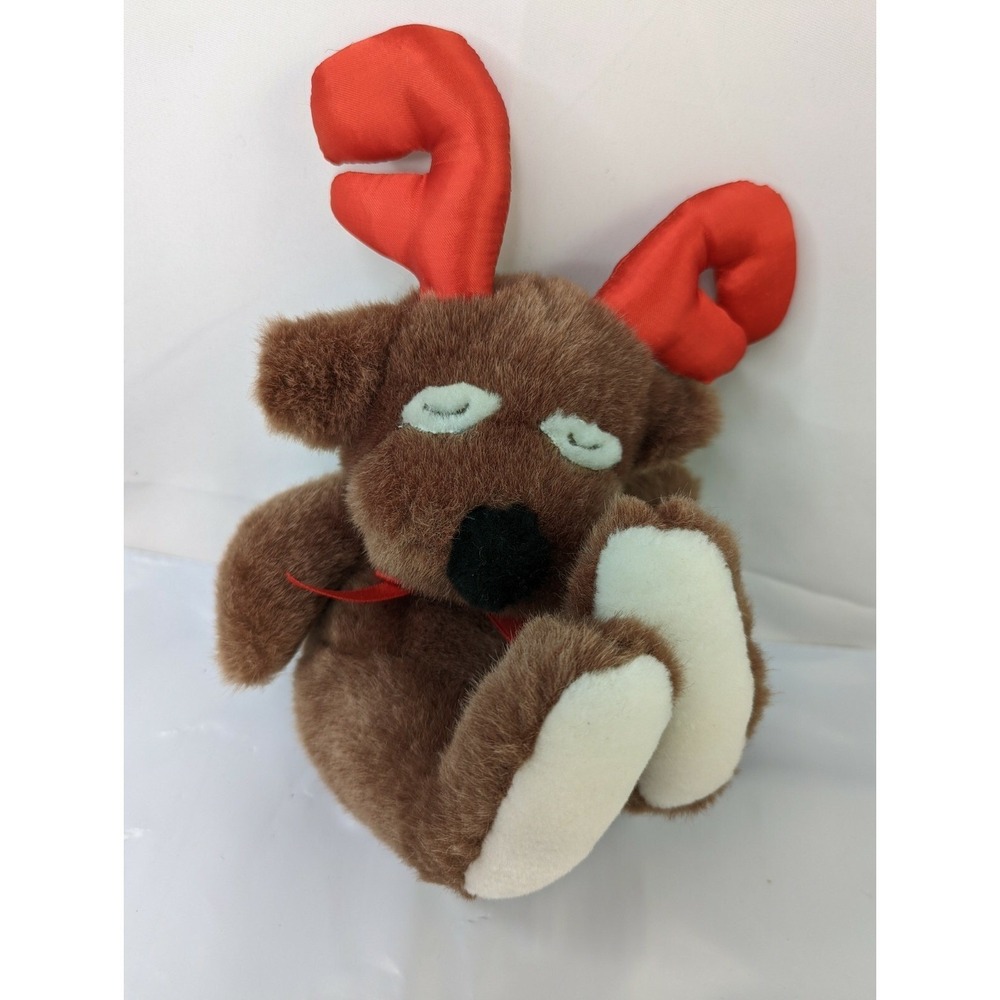 Sleepyhead Reindeer Plush 8 Inch Joelson 1993 Stuffed Animal Toy